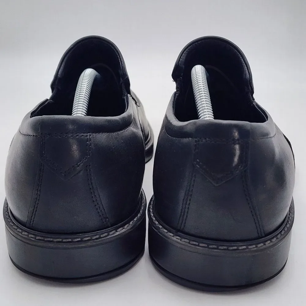 ECCO VITRUS III LOAFER SLIP ON SHOE MENS in Black SIZE US 12 (EU 46) SEE‎ PHOTOS